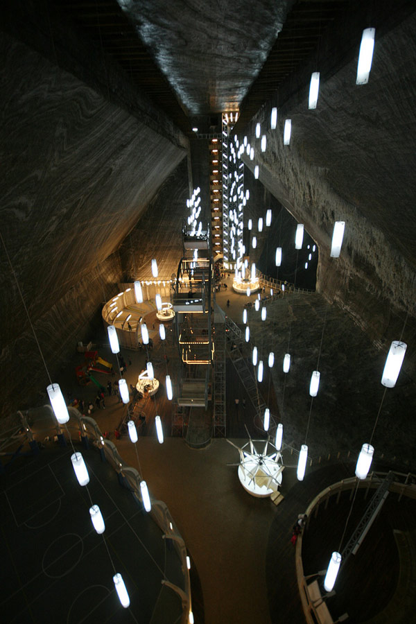 Turda salt mine, Romania