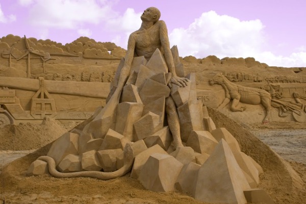 sand sculpture fest